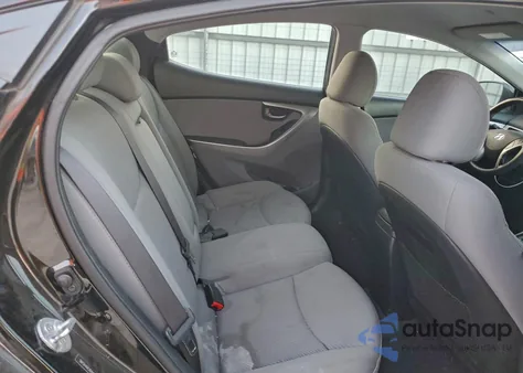 2013 Hyundai Elantra Gls z USA, uszkodzony, nr VIN 5NPDH4AEXDH446418